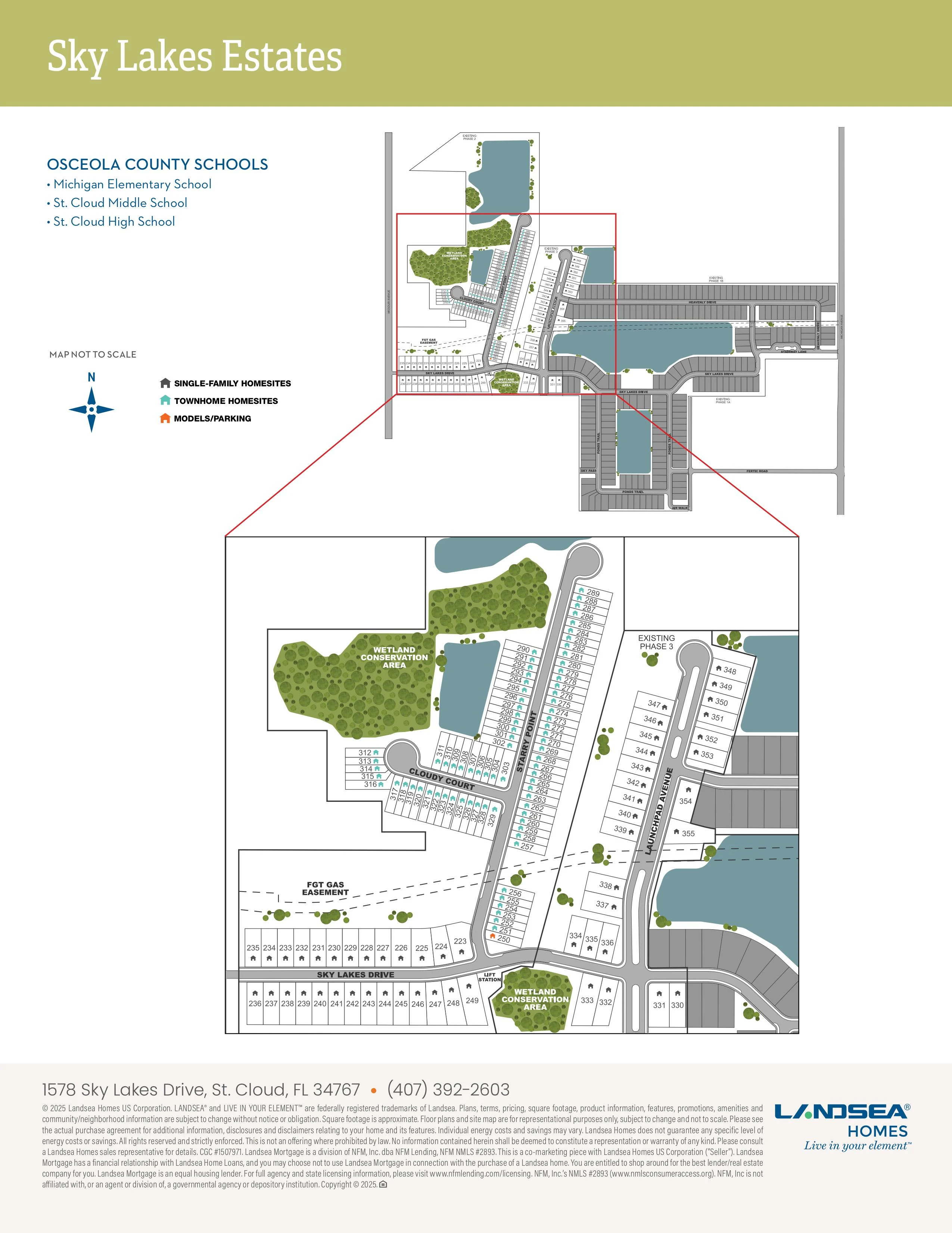 Sky Lakes Estates Site Plan